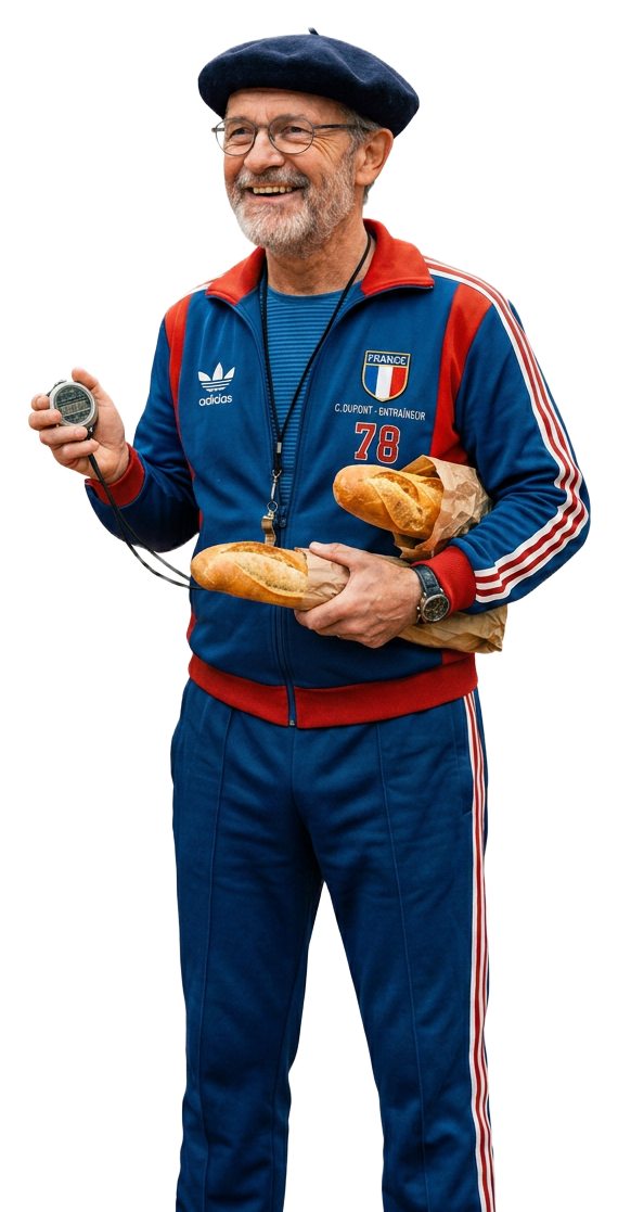Claude de Pace is always within reach